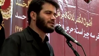 مراسم عزاداری شهادت امام صادق (ع) در حرم مطهر رضوی - میثم مطیعی