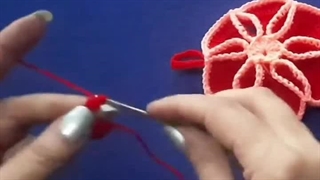 ویدئو آموزش رایگان بافت دستگیره آشپزخانه به شکل گل