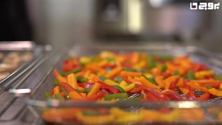 پخت سبزیجات بخار پز با سیستم کنترل طبقات فر بروج