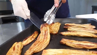 پخت بادمجان با فر کامبی بروج