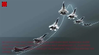 مانور کبرا توسط سوخو-35 و اف-22