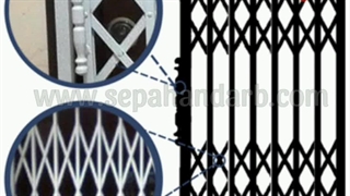 درب آکاردئونی چه مزیتی اجاد میکند