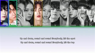 لیریک آهنگ spot از بلک پینک و بی تی اس هوش مصنوعی