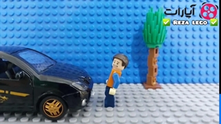 استاپ موشن لگو تصادف/ تصادف خودرو تیبا