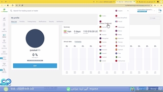 ‫آموزش تغییر زبان در لایت فارکس - [تغییر زبان در بروکر لایت فایننس با 2 کلیک!]