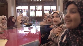 سرود رایحه نور - میلاد حضرت معصومه(س) روز دختر - گروه سرود بنات الحیدر قزوین