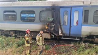 جزییات آتش سوزی قطار تهران در محدوده فردیس