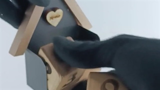 تقویم چوبی طرح خانه