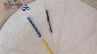 آموزش دوخت ساده جواهردوزی