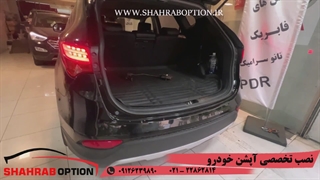 قفل زاپاس و زاپاس بند سانتافه آپشن سانتافه