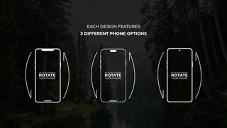 پروژه آماده افترافکت و پریمیر چرخش گوشی موبایل