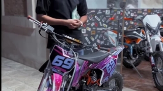 تست صدای موتور کراس (موتور کی تی ام )