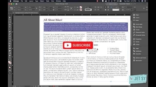 How To Make Paragraphs Span 2 Columns In Adobe InDesign  | Split & Span within Text