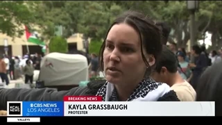 خدمه پاکسازی بقایای اردوگاه یو سی اروین علیه فلسطینیان را می شویند !!