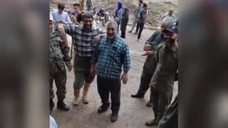 حضور گسترده ساندیس خورها در سیل مشهد!