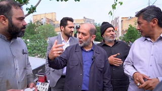 خدمت رسانی آستان قدس رضوی در مناطق سیل زده مشهد