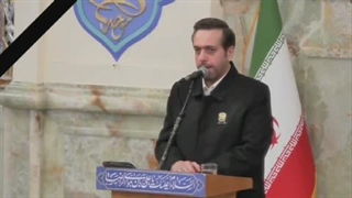 امروز، روز کشیک خدمتی شهید رئیسی توی حرم بود