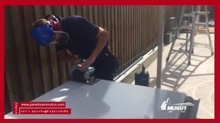 برش ساندویچ پانل