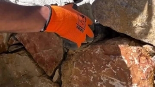 اجرای سنگ مالون؛دیوار های باغ و؛باغچه با بهترین کیفیت