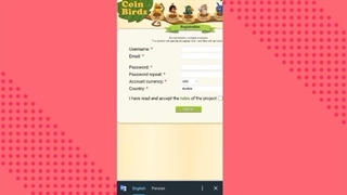 آموزش کسب درآمد اینترنتی (کسب درآمد از سایت coin-birds)