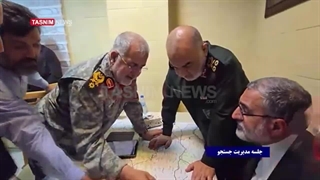 فیلم مهم شب بسیار سخت مدیریت بحران گم شدن بالگرد رئیس جمهور شهید