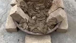 ترفند ساده و ساخت اوچاق با گیل و زیباترین