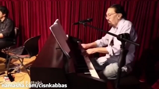 پیانو ناصر چشم آذر کوبه ای مهرناز دبیرزاده، دوتا پرنده هستیم رو شاخه های غربت کاشت ابرو