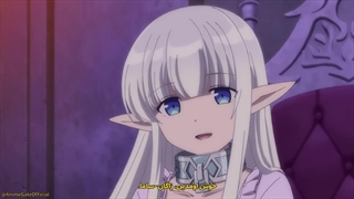 انیمه مخمصه یک ابرشیطان : چطور به عروس اِلفی خود عشق بورزیم؟ Maou no Ore ga Dorei Elf wo Yome ni Shitanda , ? قسمت 9 با هاردساب