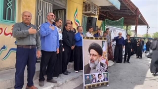 عرض ارادت طوایف ایل بختیاری به شهید دکتر رئیسی ۱۴۰۳/۳/۳ سپاه دزفول