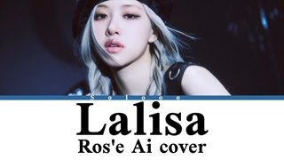 کاور رزی از آهنگ lalisa هوش مصنوعی