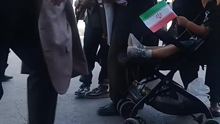 و قاب آخر از مراسم باشکوه تشییع #رئیسی_عزیز...