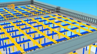 انیمیشن مراحل اجرای سقف وافل آرسام بنا آپادانا info@abaaeng.com