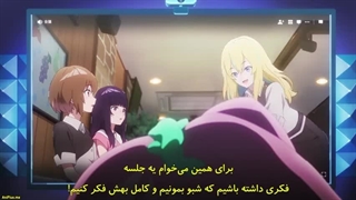 انیمه عروس دریایی نمی تونه در شب شنا کنه Yoru no Kurage wa Oyogenai قسمت 8 با زیرنویس فارسی