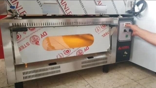 راه اندازی فر پیتزا صندوقی نوبل طرح GGF (اصلی)