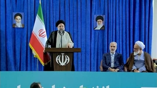 سخنرانی آیت الله شهید رئیسی در شهر نوشهر چند روز قبل از شهادت