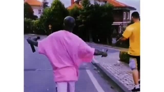 رقص تتل بعداز ورزش توخیابون