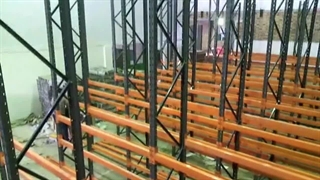 نصب قفسه راک