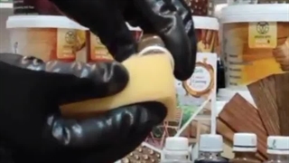 اجرای رنگ قهوه ای بر روی ترمووود