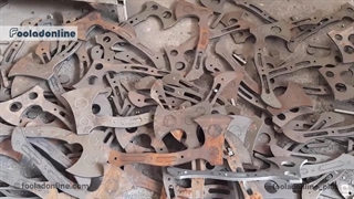 ساخت تبر با استفاده از ورق ck 45 - فولاد آنلاین