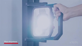 نورافکن شارژی سانری مدل V3000 Pro