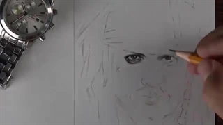 نقاشی پورتره های نیم سانتی متری کپشن و بخون