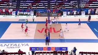 خلاصه دیدار بلغارستان 0 _ فرانسه 3 - هفته اول رقابتهای لیگ ملتهای والیبال 2024