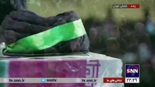 مرثیه خوانی حاج منصور ارضی در مصلای تهران در وداع با رئیس جمهور شهید دکتر رئیسی