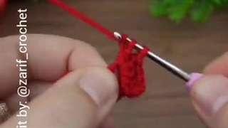 ویدئو آموزش کاربردی و رایگان بافت گل قلاب بافی