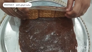 آموزش دسر خرما و بیسکوییت پتی بور