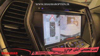 آپشن سانتافه دوربین360درجه سنسورجلو وپاورویندوز سانتافه