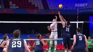 خلاصه دیدار آمریکا 1 _ بلغارستان 3 - هفته اول رقابتهای لیگ ملتهای والیبال 2024