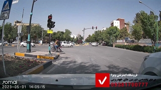 کیفیت تصویر  دوربین خودرو شیائومی 70MAI Dash Cam A200 دو دوربین