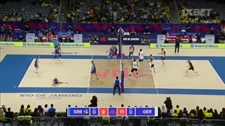 خلاصه دیدار صربستان 0 _ آلمان 3 - هفته اول رقابتهای لیگ ملتهای والیبال 2024