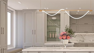 طراحی و اجرای کابینت نئوکلاسیک شیراز